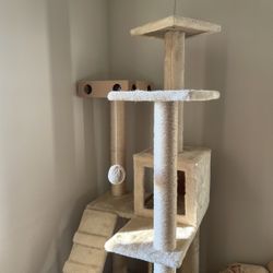 Already-Assembled High Cat Tower - Used