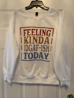 Novelty sweatshirt
