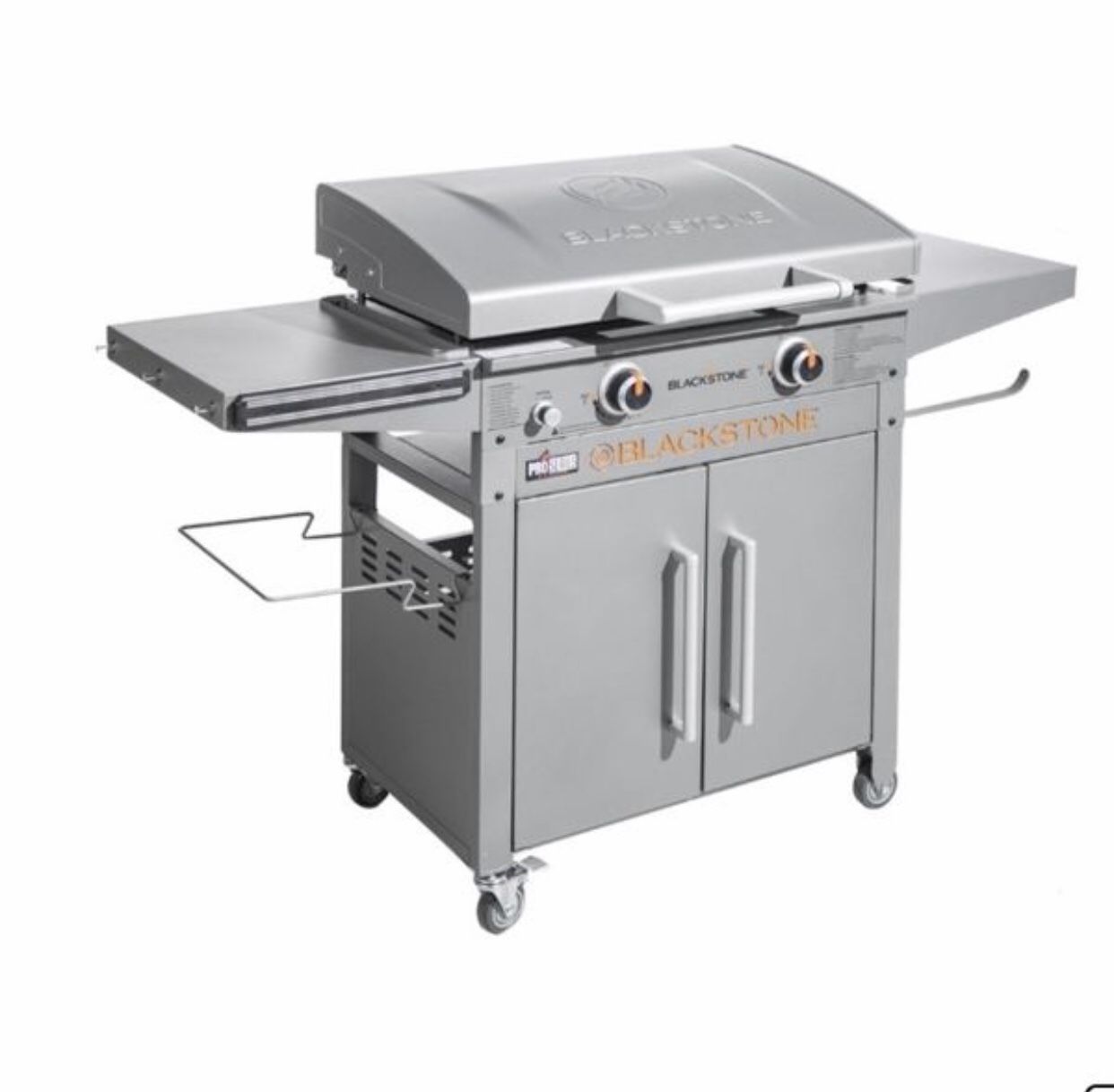 Blackstone ProSeries 2-Burner 28" Griddle Cooking Station With Hood For ...