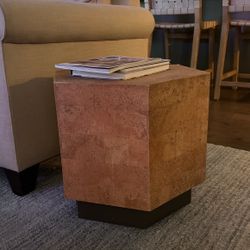 West Elm Hexagon Side table 