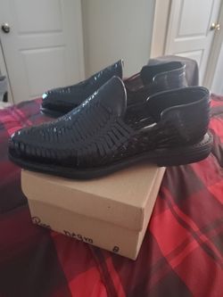 Mexican Men's Black Huaraches