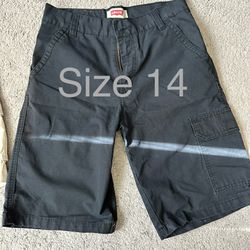 Boy Clothes Size 14 Levi cargo Shorts 
