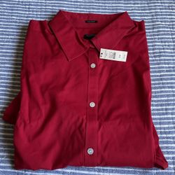 Womens Button Up Blouse Long sleeve 22