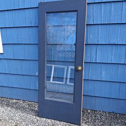 Glass Door 30x77 Exterior