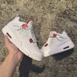 Air Jordan 4 Metallic Red