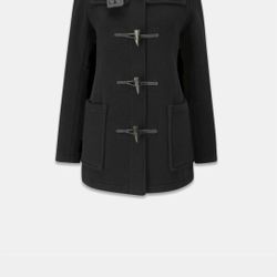 GLOVERALL SHORT SLIM FIT DUFFLE BLACK CHECK

