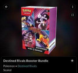 Pokémon Destined Rivals Booster Bundle