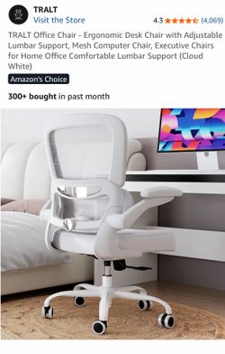 White Computer Office Chair (New)