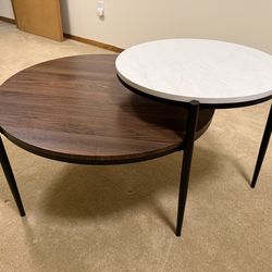 Two-Tier Round Coffee Table