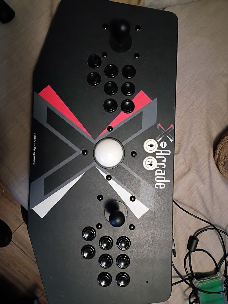 X-arcade Tankstick With Trackball 