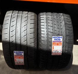 Single used tires 275/45/20 each $80