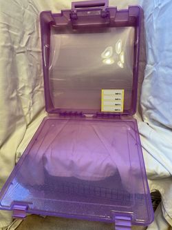 Art Bins with handles for Scrapbooking/Art
