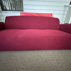 Couch With Slipcover
