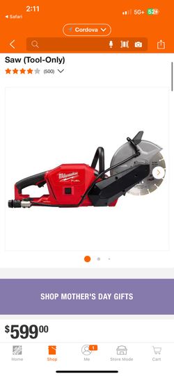 Milwaukee M18 FUEL ONE-KEY 18V Lithium-Ion Brushless Cordless 9 in. Cut Off Saw (Tool-Only)