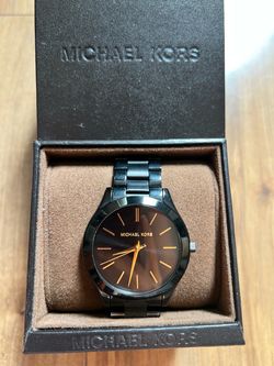 Michael Kors Black & Gold Watch MK3221 – Original Box + Extra Links