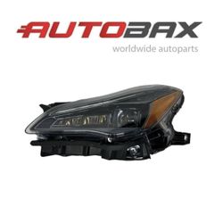 2019 2020 2021 2022 MASERATI QUATTROPORTE LEFT DARK HEADLIGHT HEADLAMP