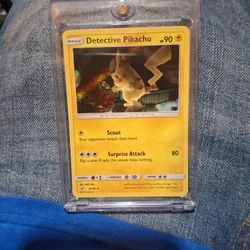 2019 Pokemon - Rare Detective Pikachu Holo