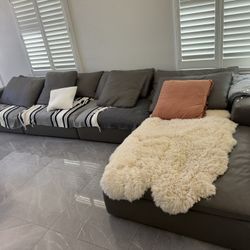 	 restoration hardware CLOUD MODULAR LEATHER