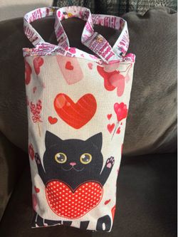 Beautiful long kitty totebag/ Handmade‼️