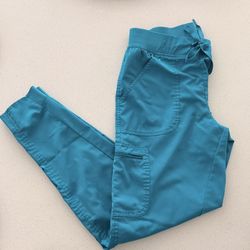 Teal Scrub Pants 