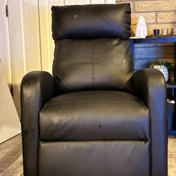 Black Recliner 