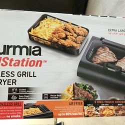 How to bake Gourmia FoodStation Indoor Smokeless Grill with Guided