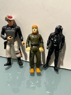 Vintage Action Figures Star Wars Jurassic Park Werewolf Lot
