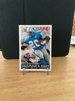 Barry Sanders Upper Deck Berman's Best Football Card