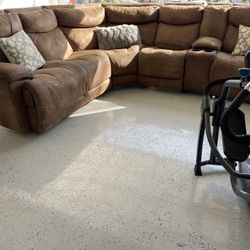 Macys Electric Reclining Modular Sectional