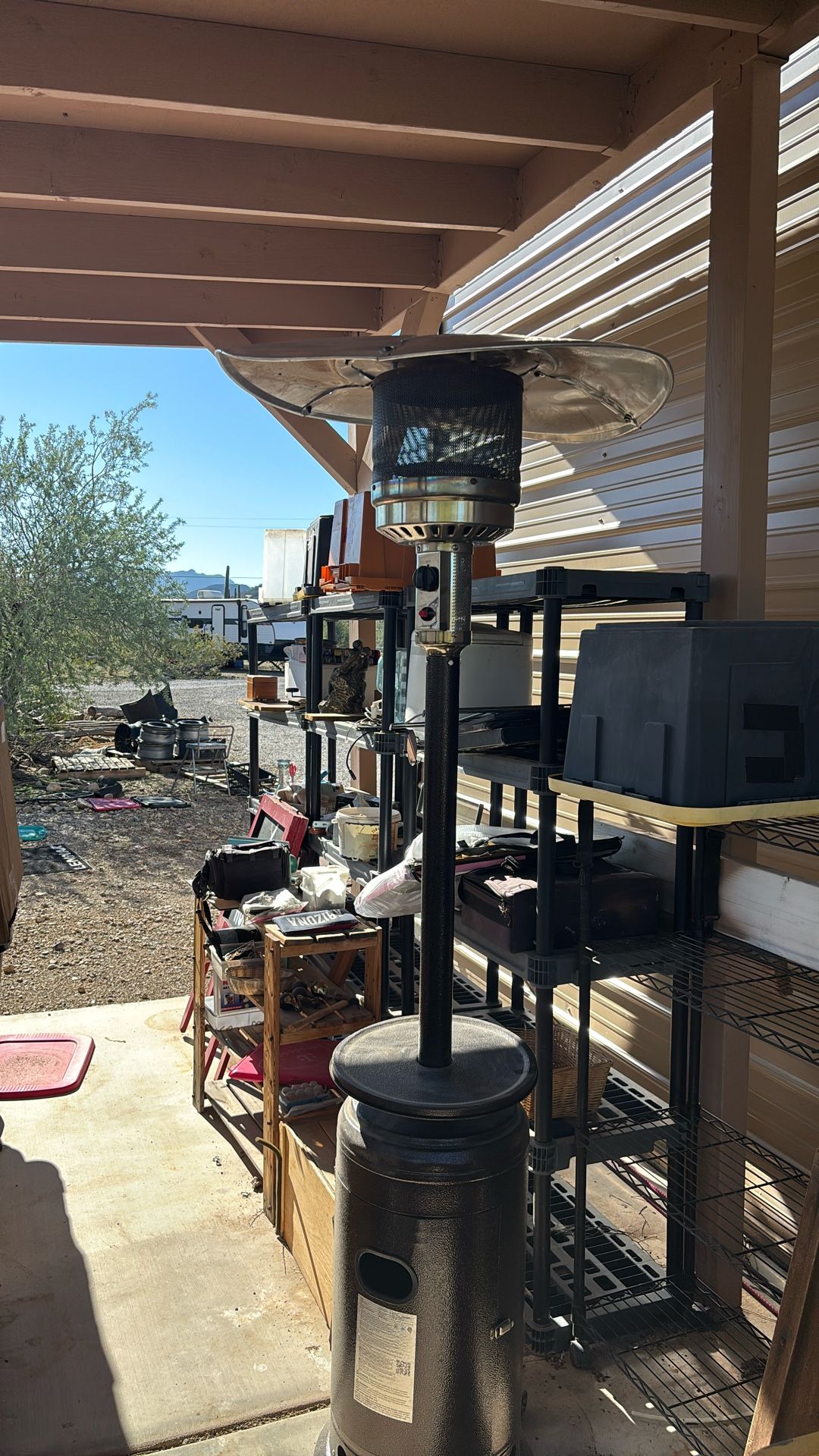 Tall 8 Foot Propane Outdoor Heater