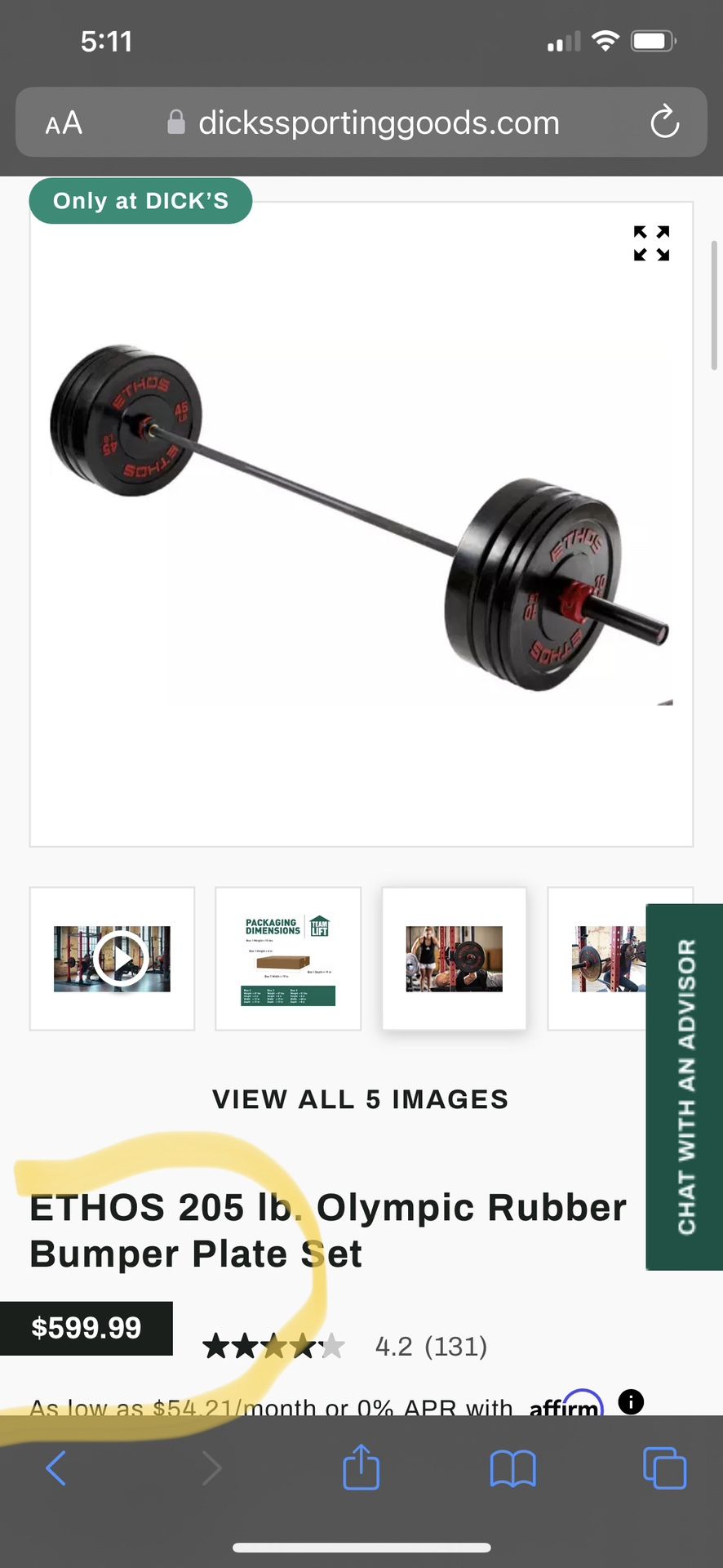 Ethos Bumper Plates And Adjustable Bench for Sale in San Antonio, TX