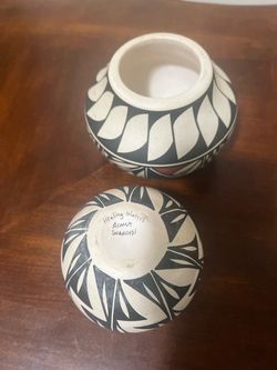 Acoma Pueblo Pottery Jar by Sharlyn