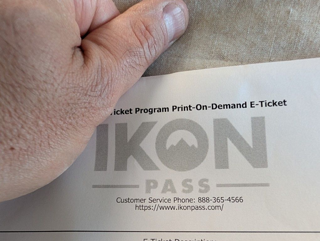 Ikon Pass -No Blackouts