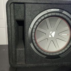 Kicker CompR 12" Subwoofer Box