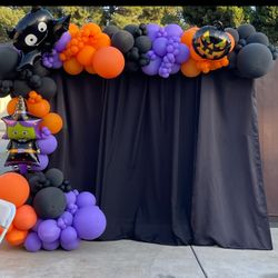 Balloon Garland. Halloween Balloons Birthday Balloons