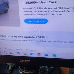 Acer 20 Inch Computer Monitor