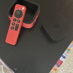 Apple Tv Device And Remote 