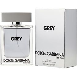 Dolce & Gabbana The One Grey Type 1 oz UNCUT Perfume Oil/Body Oil