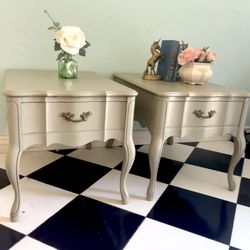 Provincial Nightstands Side Tables End tables Etc 