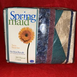 Spring Maid Twin Sheet Set 