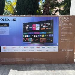 55c5 55” Lg smart 4k oled hdr tv 