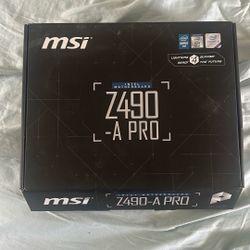 MSI Z490-A PRO Motherboard