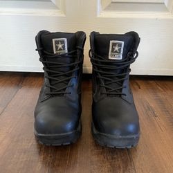 EUROSTAR Kyle ST Steel Toe Waterproof Work Boots - Black Size 12M Lightly Used