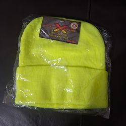 100%  acrylic neon beanie (NEW)