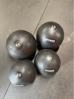 Weighted exercise balls