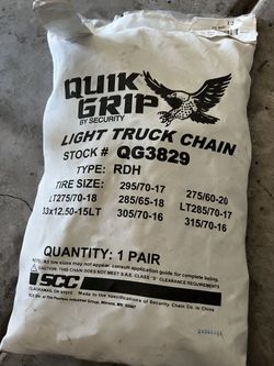 Truck Tire Snow Chains 