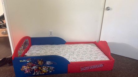 Paw patrol toddler bed