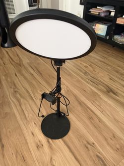 Anillo de luz con kit de soporte de trípode