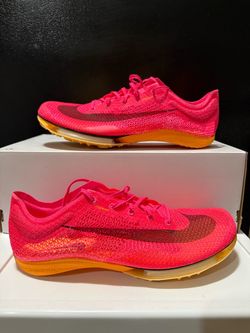 Nike Air Zoom Victory Track Spikes Hyper Pink Black CD4385-600 Men's Size 12