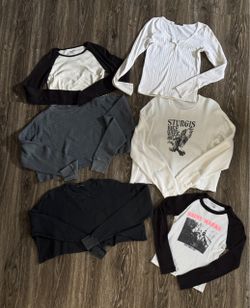 Brandy Melville/John Galt 6 top bundle